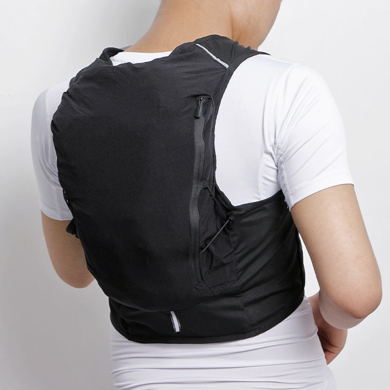 Hydration Running Vest (Unisex, Black)