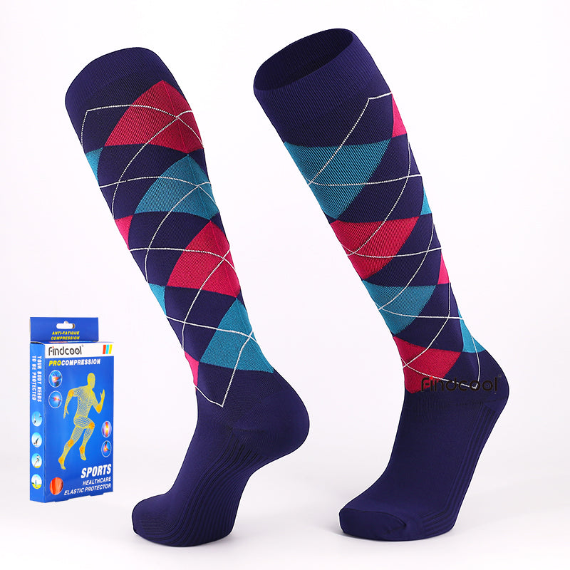 Findcool Long Compression Running Socks for Men & Women
