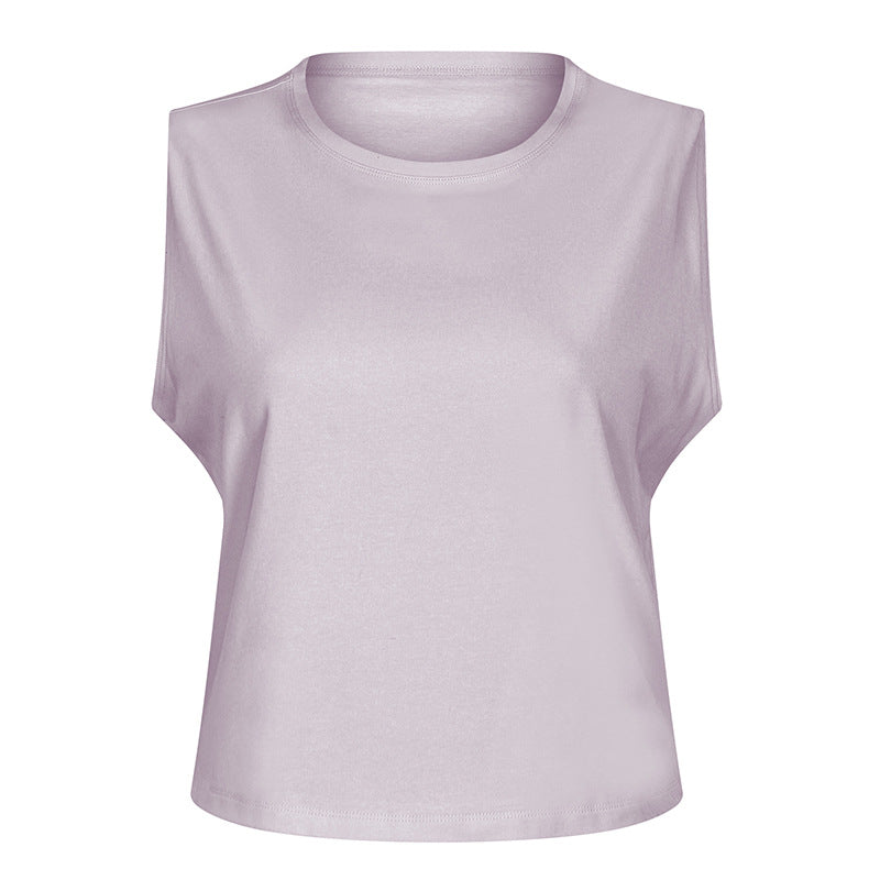 Women's Cotton Quick-Dry Yoga Tank Top