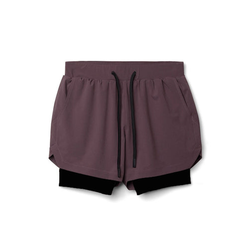 Breathable Double Layer Quick Dry Running Shorts