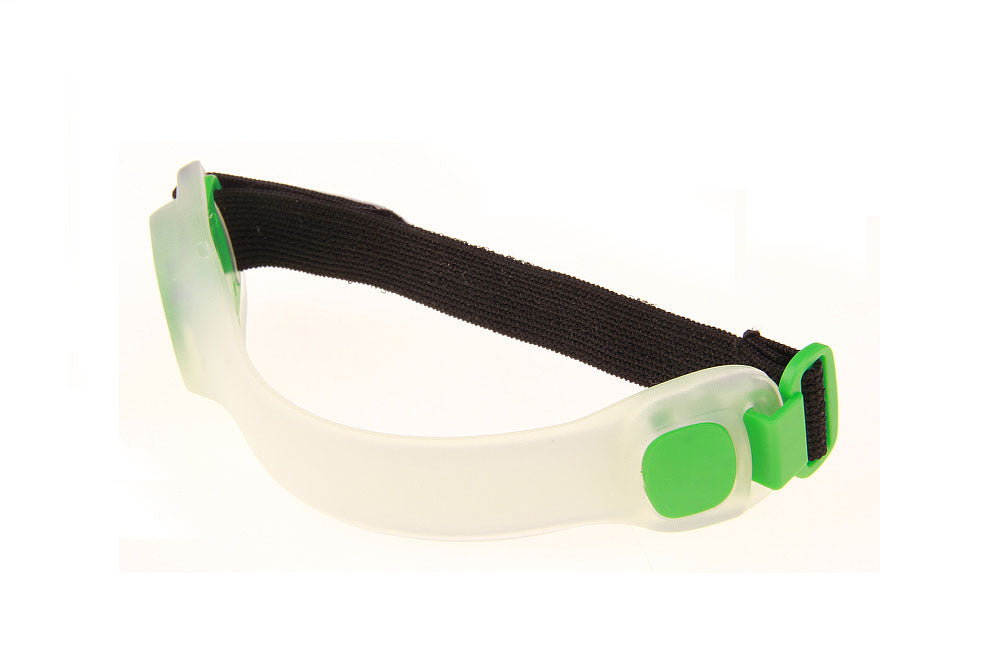 LED Running Signal Light with Glow Wristband and Reflective Arm Band