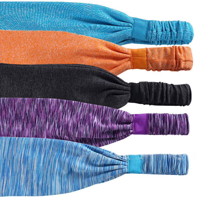 Quick-Dry Sweat-Wicking Headband for Running & Yoga