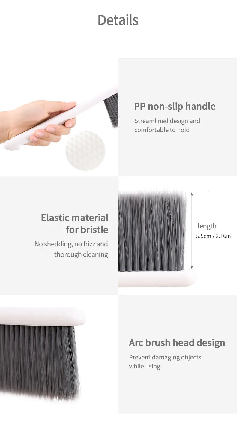Multipurpose Dusting Brush for Home and Car Cleaning