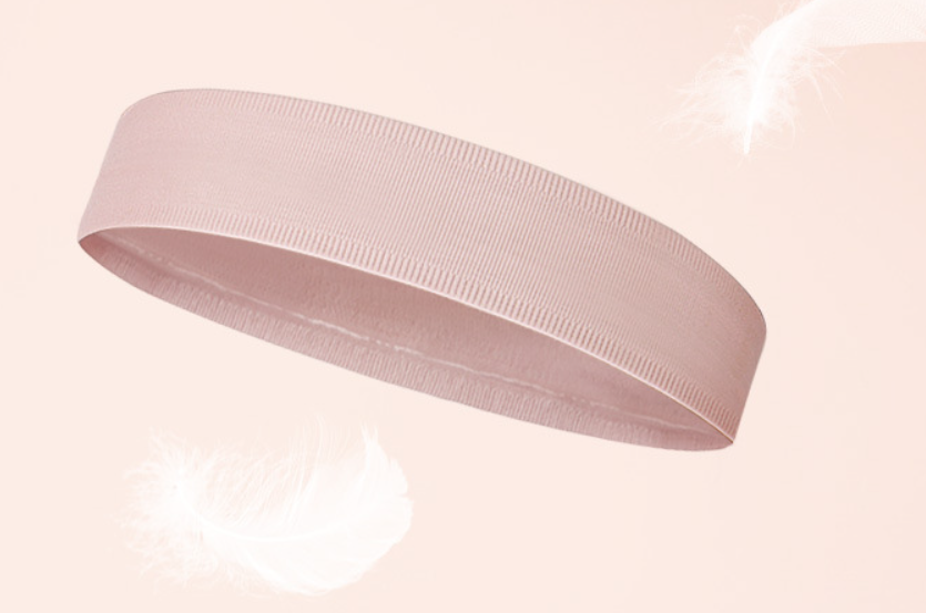 "Cooling Silicone Sweatband for Yoga and Running"