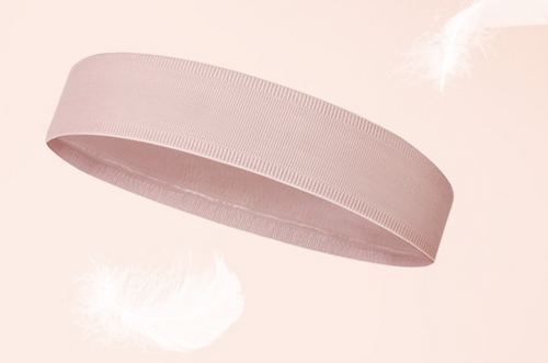 "Cooling Silicone Sweatband for Yoga and Running"