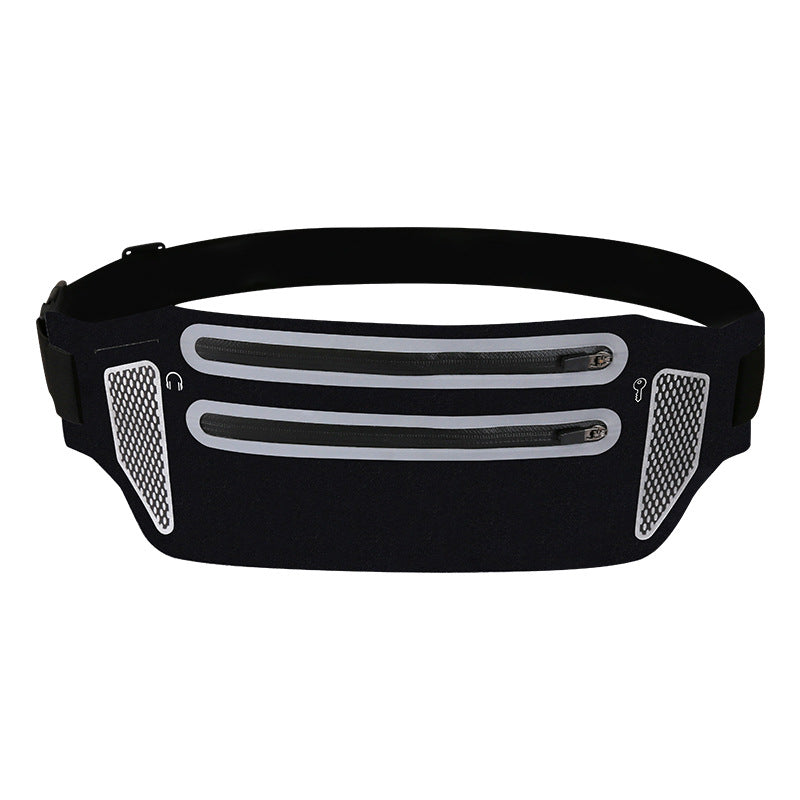 Waterproof Sports Running Waist Bag with Reflective Tape