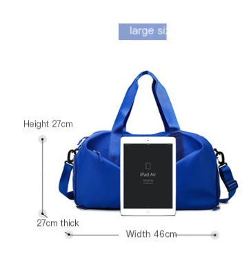 Large Capacity Lightweight Sports Duffel Bag with Shoes Compartment