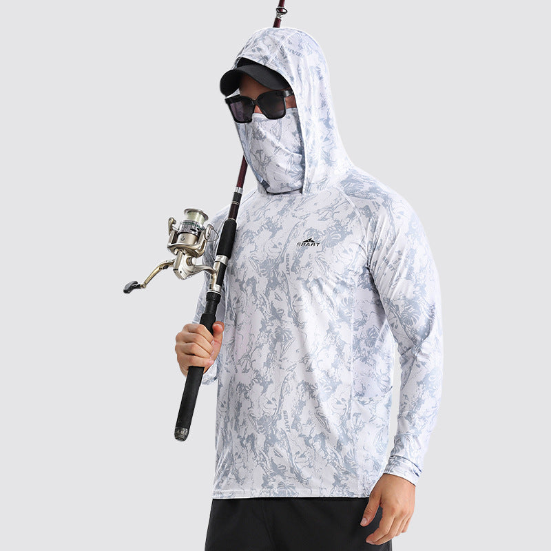 Men's Breathable Quick-Dry Sun Protection Fishing Jacket