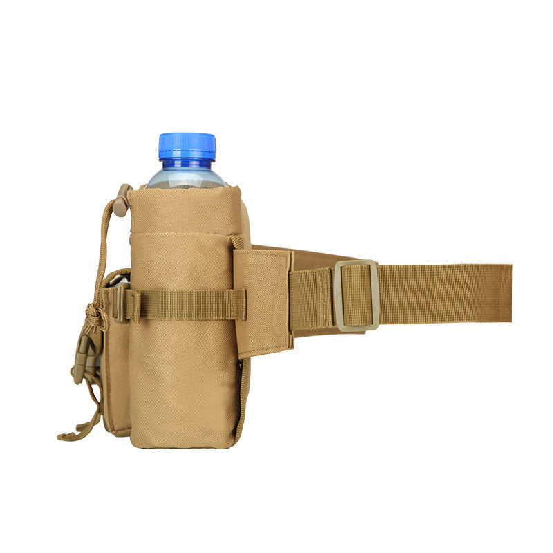 Outdoor Running Waist Bag with Tactical Water Bottle