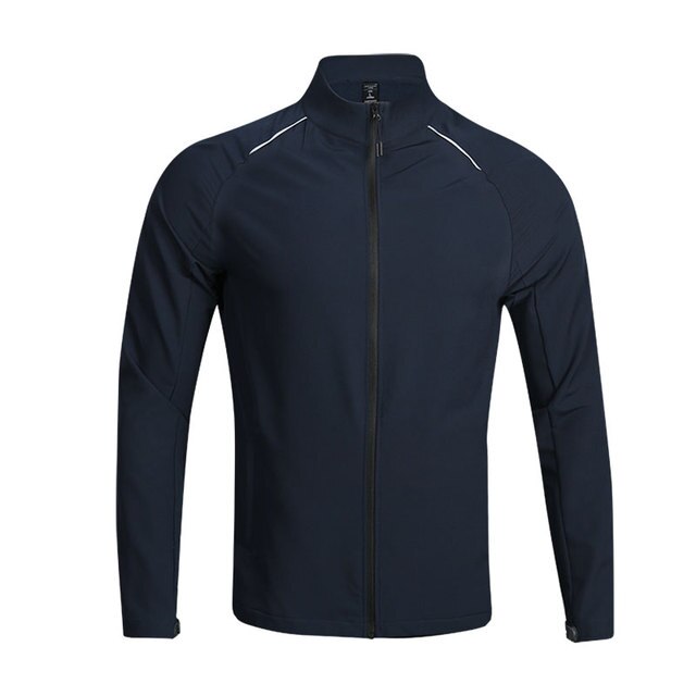 Karentea Men's Waterproof Reflective Running Jacket