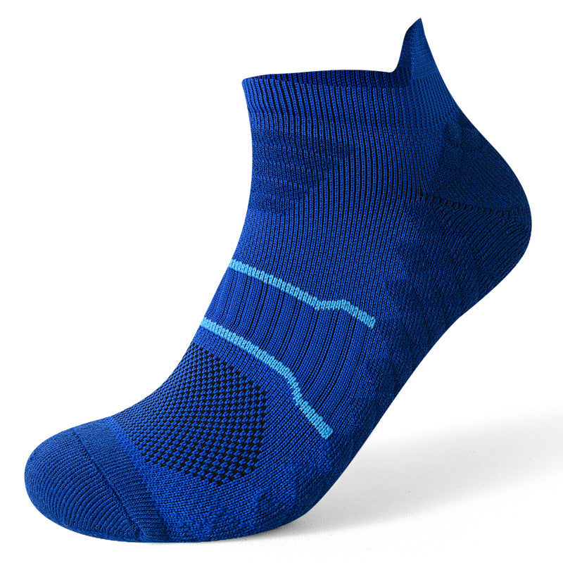Professional Marathon Running Socks with Foot Terry Pressure