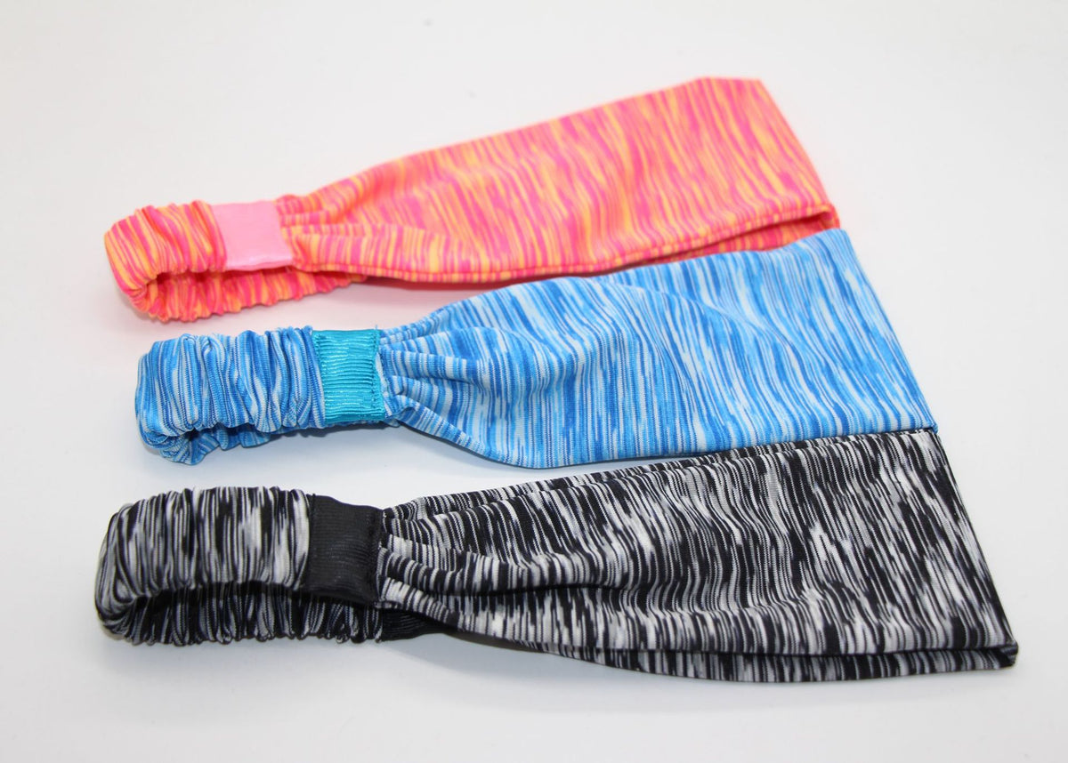 Quick-Dry Sweat-Wicking Headband for Running & Yoga