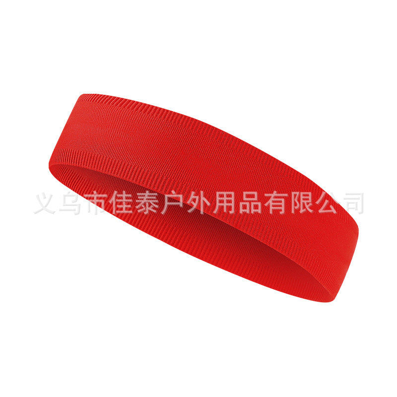 "Cooling Silicone Sweatband for Yoga and Running"