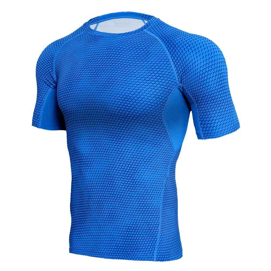 Men's Athletic Running T-Shirt - Quick-Dry & Breathable