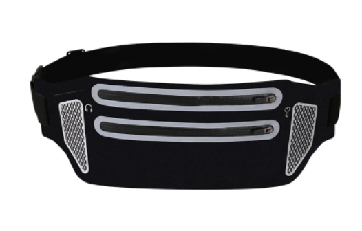Waterproof Sports Running Waist Bag with Reflective Tape