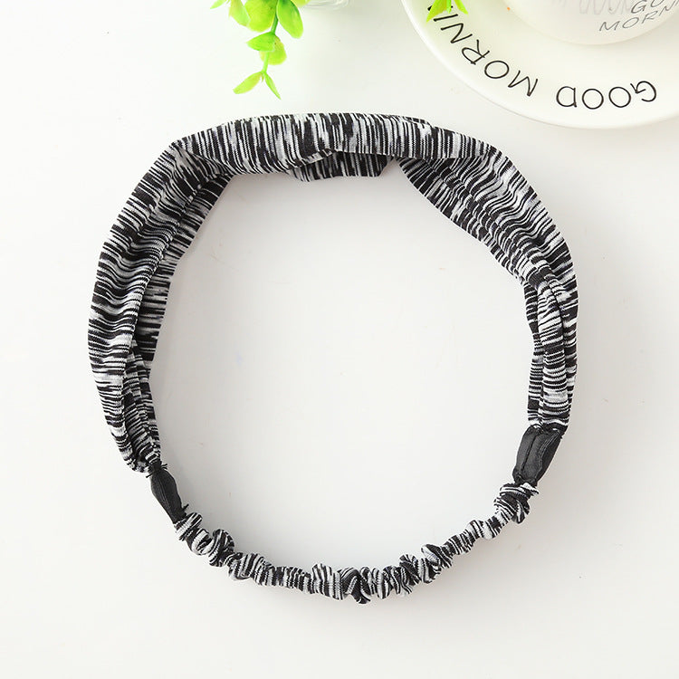 Quick-Dry Sweat-Wicking Headband for Running & Yoga