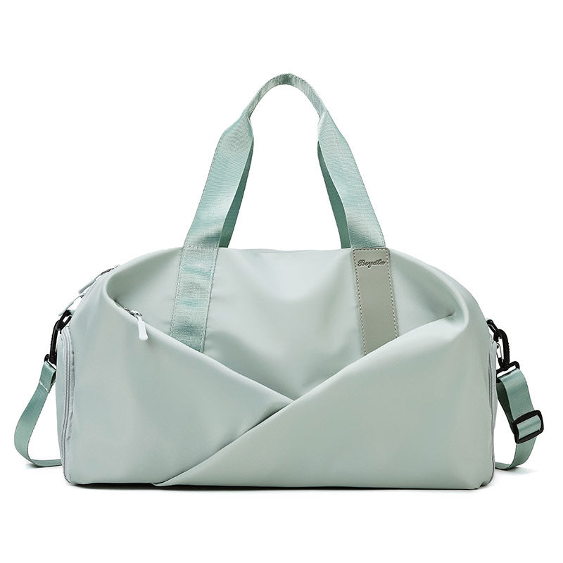Large Capacity Lightweight Sports Duffel Bag with Shoes Compartment