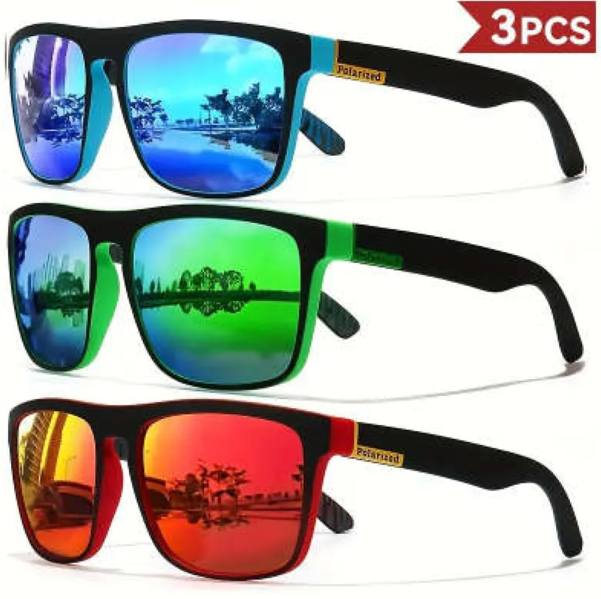 Men's Polarized UV400 Sports Sunglasses