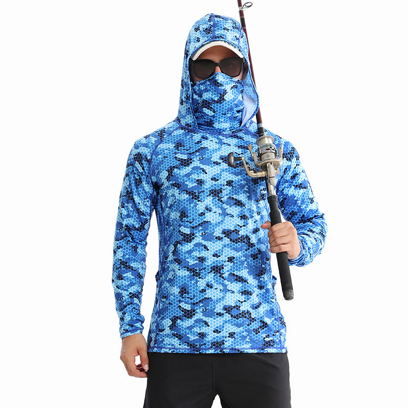 Men's Breathable Quick-Dry Sun Protection Fishing Jacket