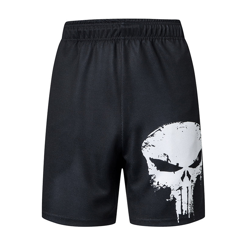 Men's Quick-Dry Zipper Sports Running Shorts
