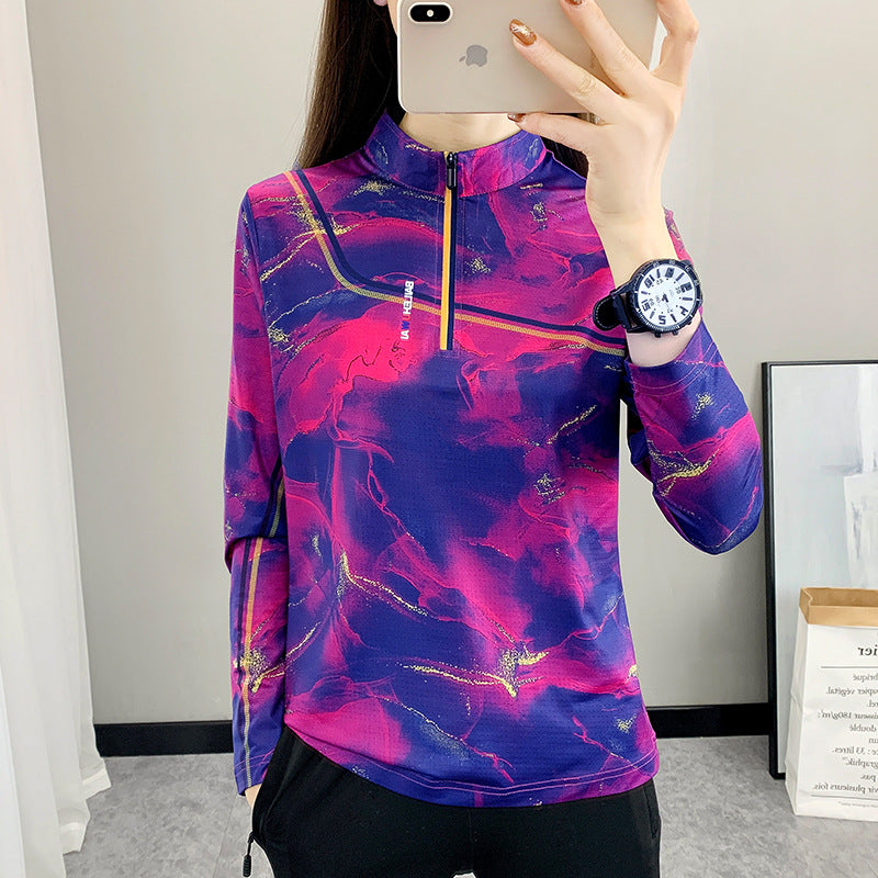 Women's Long Sleeve Quick-Dry Running T-Shirt