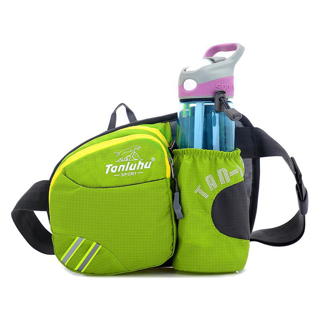 Women’s Running Waist Bag with Water Bottle Holder