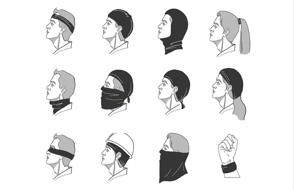 RPET Seamless Magic Scarf UV Protection Neck Gaiter