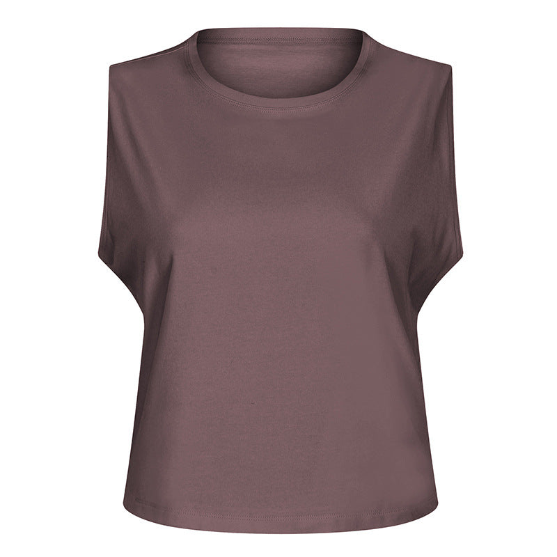Women's Cotton Quick-Dry Yoga Tank Top