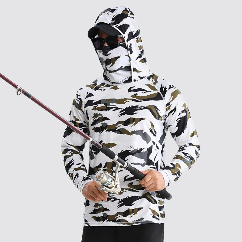Men's Breathable Quick-Dry Sun Protection Fishing Jacket