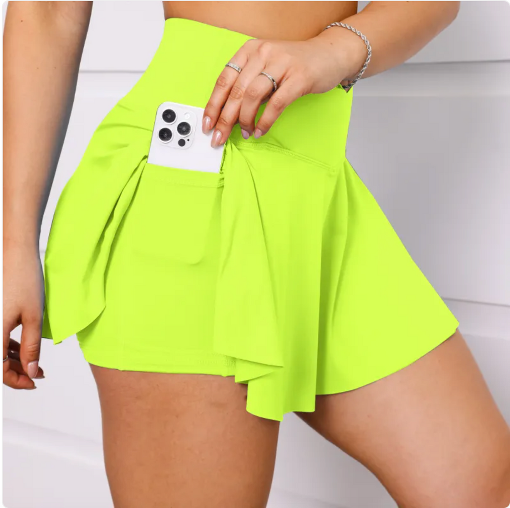 Quick-dry High Waist Sports Skirt