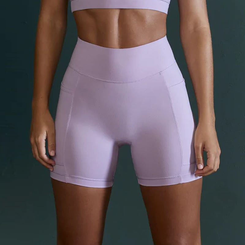 Hip Pocket Running Fitness Shorts for Active Lifestyle