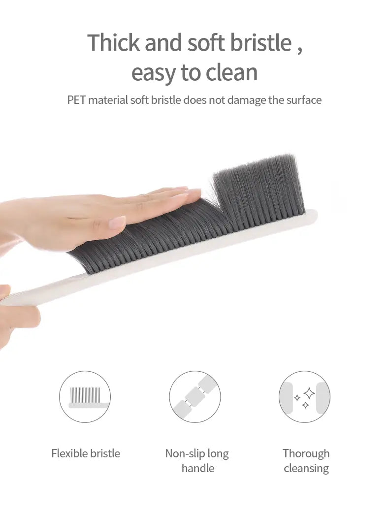 Multipurpose Dusting Brush for Home and Car Cleaning