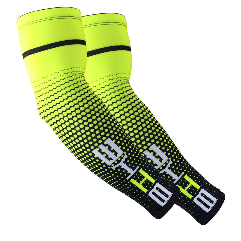 Summer UV Protection Cycling Arm Sleeves for Sports