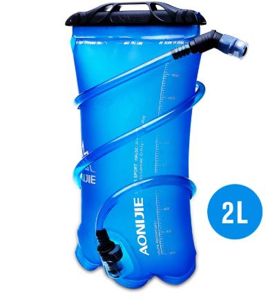 Hydration Bladder Bag 1.5L/2L - Dark Blue | Sports, Running & Cycling Water Reservoir