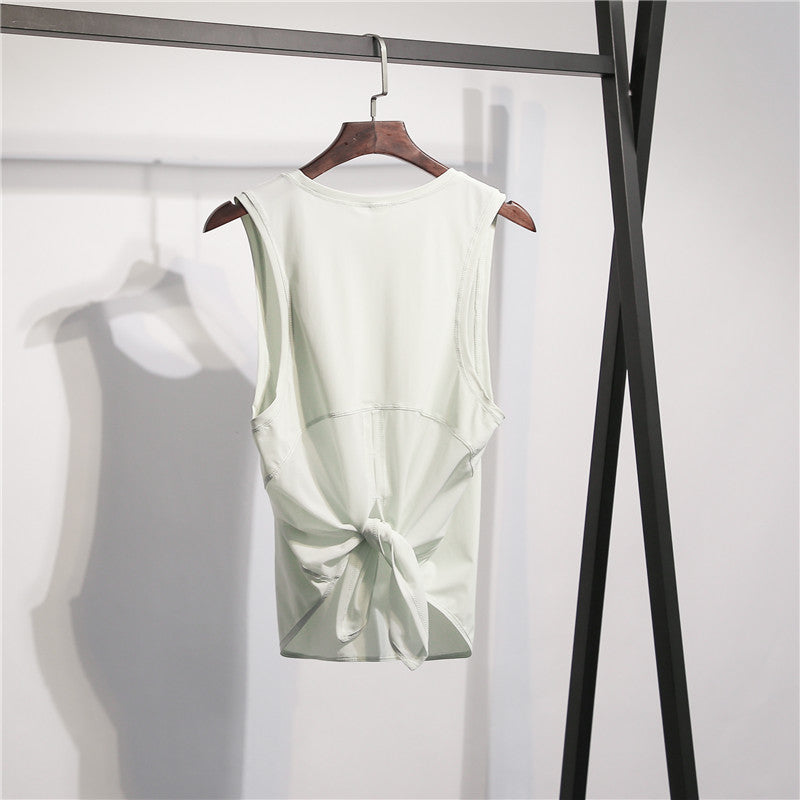 Women's Quick-Dry Loose Sleeveless Sports Tank Top