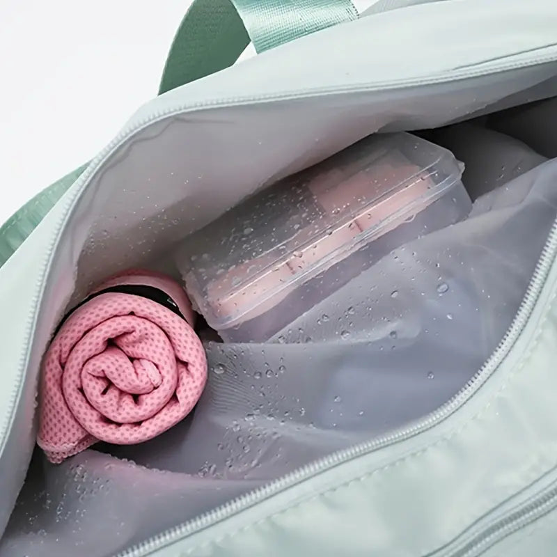 Large Capacity Lightweight Sports Duffel Bag with Shoes Compartment