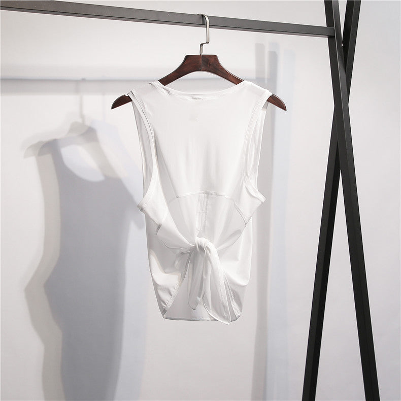 Women's Quick-Dry Loose Sleeveless Sports Tank Top