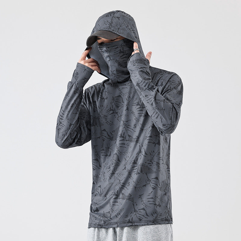 Men's Breathable Quick-Dry Sun Protection Fishing Jacket