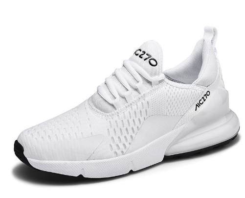 Men's Breathable Flyknit Cushion Running Shoes