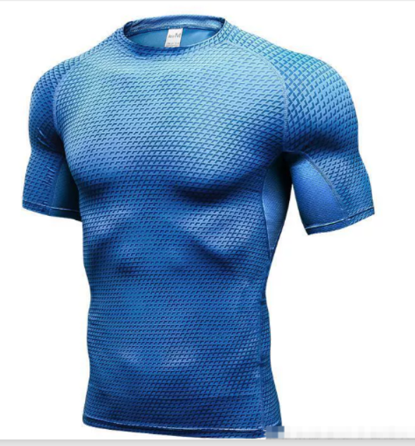Men's Athletic Running T-Shirt - Quick-Dry & Breathable
