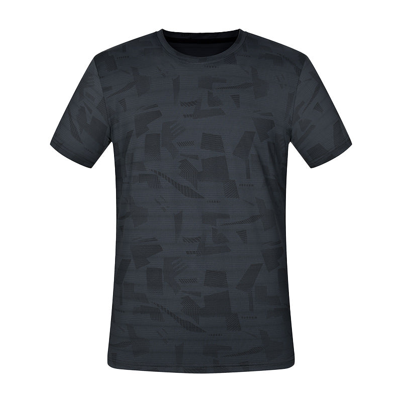 Men's Summer Quick-Dry Running T-Shirt (Nylon Blend)