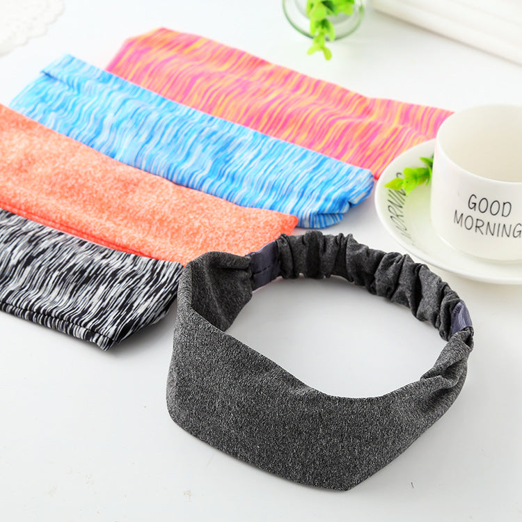 Quick-Dry Sweat-Wicking Headband for Running & Yoga