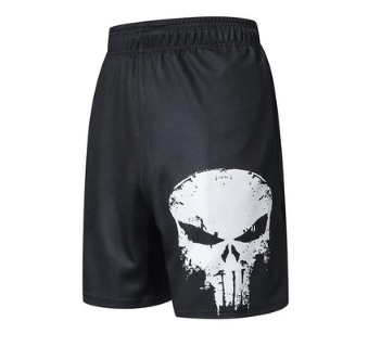 Men's Quick-Dry Zipper Sports Running Shorts