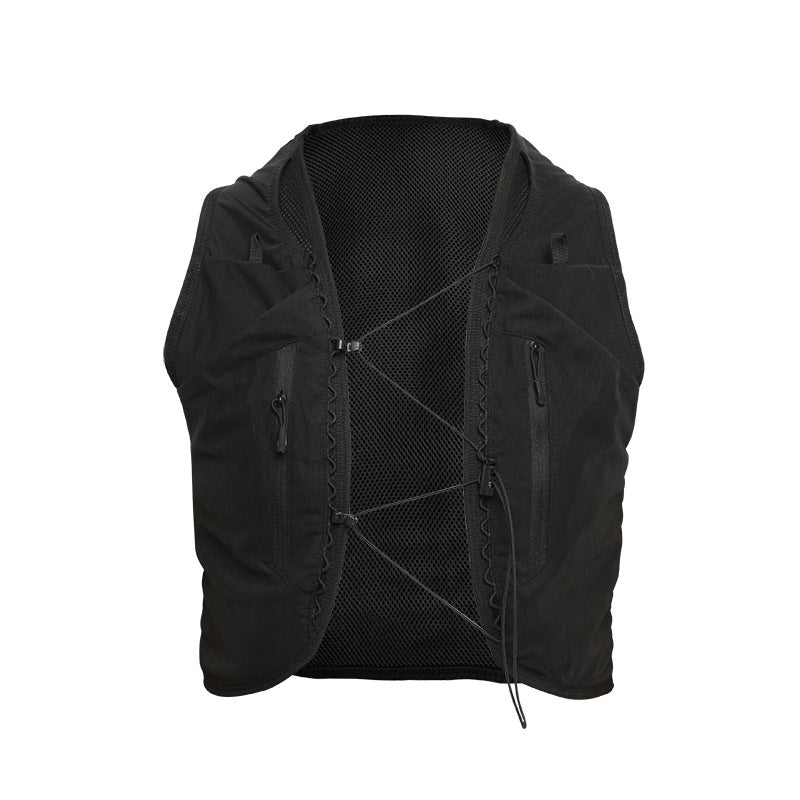 Hydration Running Vest (Unisex, Black)