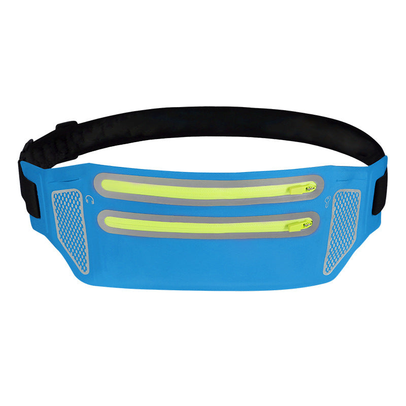 Waterproof Sports Running Waist Bag with Reflective Tape