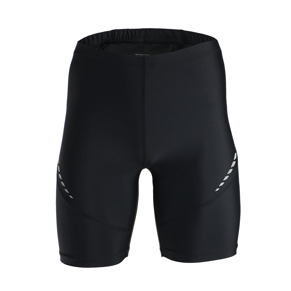 Reflective Tight Elastic Fitness Running Shorts
