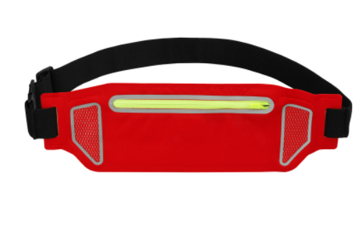 Waterproof Sports Running Waist Bag with Reflective Tape