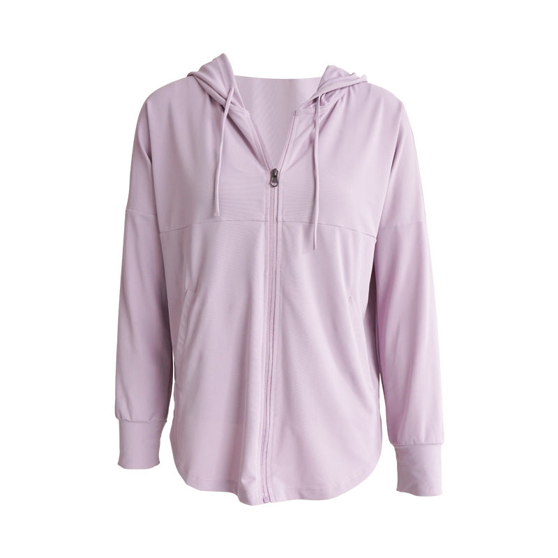Women's Fall Winter Sports Hoodie for Running & Yoga
