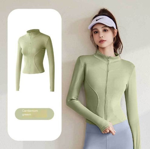Women's Slim Fit Quick-Dry Running Yoga Jacket