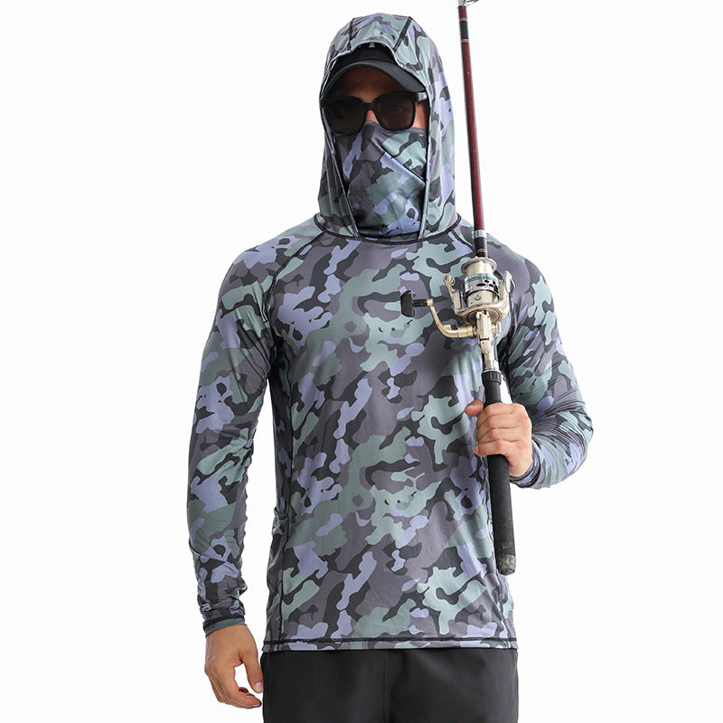 Men's Breathable Quick-Dry Sun Protection Fishing Jacket